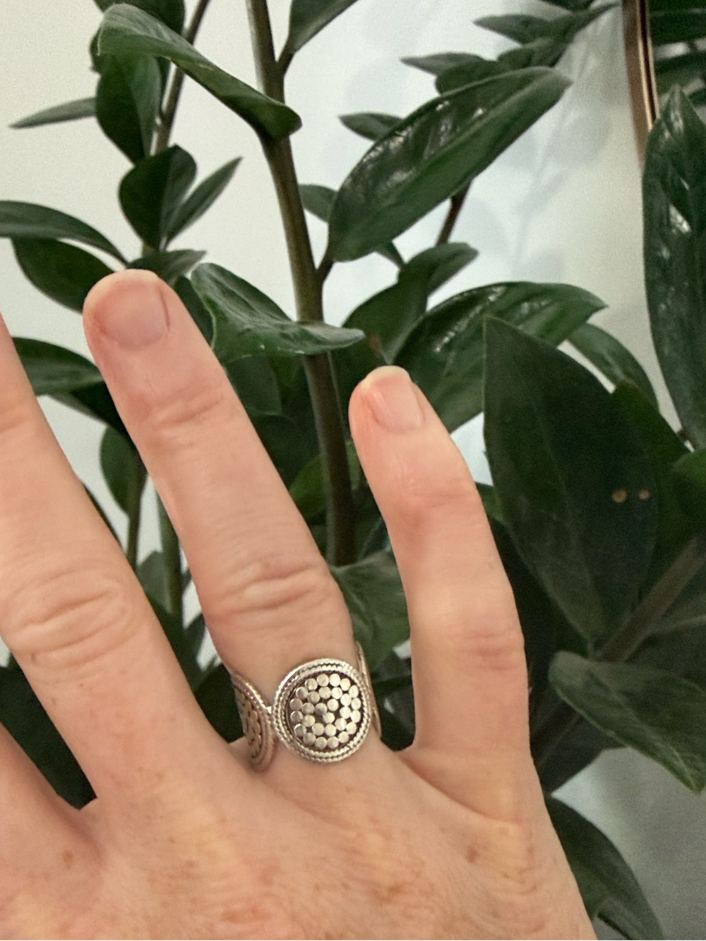 Anna beck size 7 antique multi disc ring